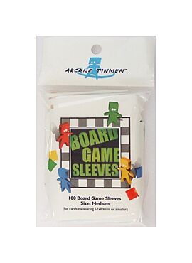 Board Games SleevesSLEEVES BOARD GAME - CLEAR - MEDIUM (57X89MM) - American Variant - Big Cards (57x89mm) - 100 Pcs